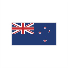Womaha 30 Temporary New Zealand Flag Tattoos Fans Face Tattoo Stickers for Adults Kids Group Activity Props