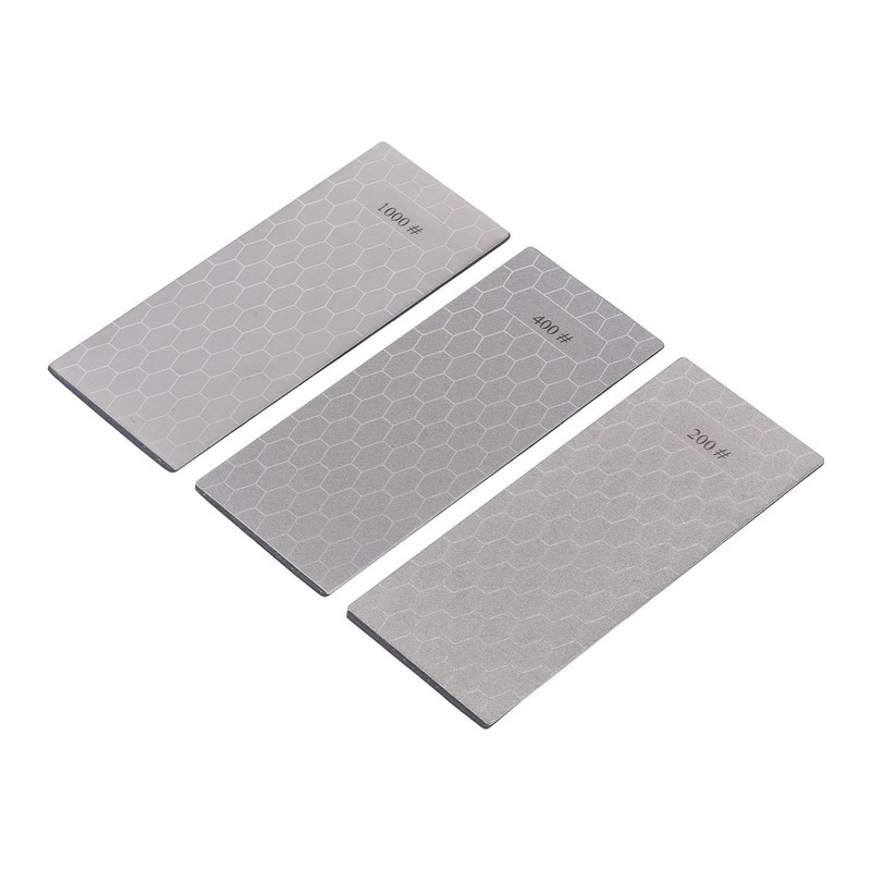 3PCS Sharpening Stone with Non Slip Base 200 400 1000