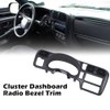 G-PLUS Dash Trim Bezel Fit Chevy Blazer S10 GMC Jimmy