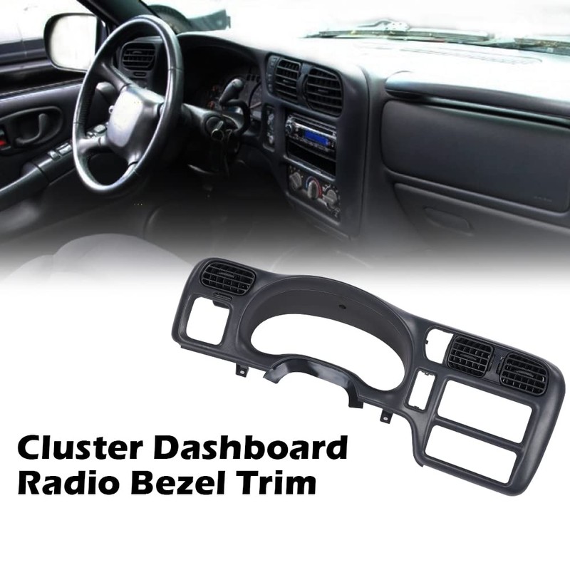 G-PLUS Dash Trim Bezel Fit Chevy Blazer S10 GMC Jimmy
