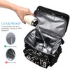 MIYCOO Lunch Bag for Women Men Double Deck Lunch Box