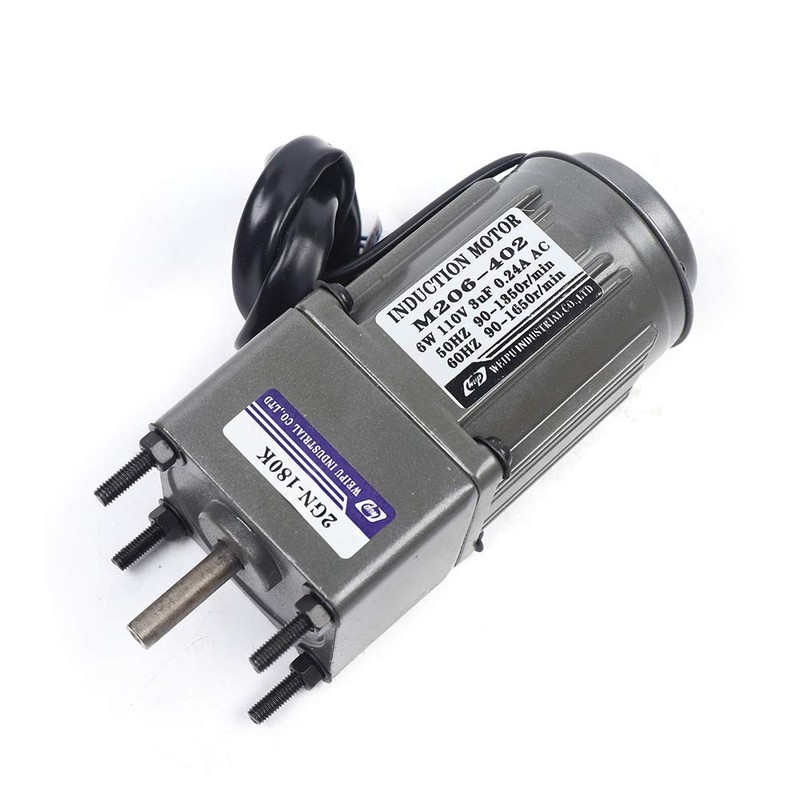 110V AC Gear Motor with Speed Controller, Variable Speed Gear