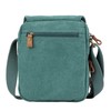 Troop London TRP0239 Classic Canvas Across Body Bag Khaki