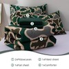 Holawakaka Boys Dinosaur Camouflage Comforter Set with Sheets, Twin Size
