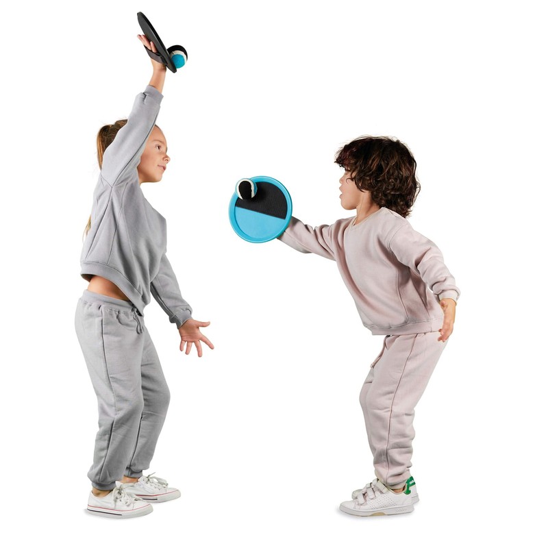APLI- Gioco di Catch Ball, Colore Blu e Nero, 19562