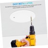 jojofuny Electrical Cover Plate Round Ceiling Hole Cover Plastic Flat