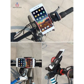 Importeek Soporte Base Moto Bicicleta Porta Celular 360 Gps Universal