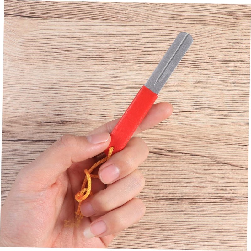 TEHAUX Dual Grit Diamond Fishing Hook Sharpener 2-Sided Hook File