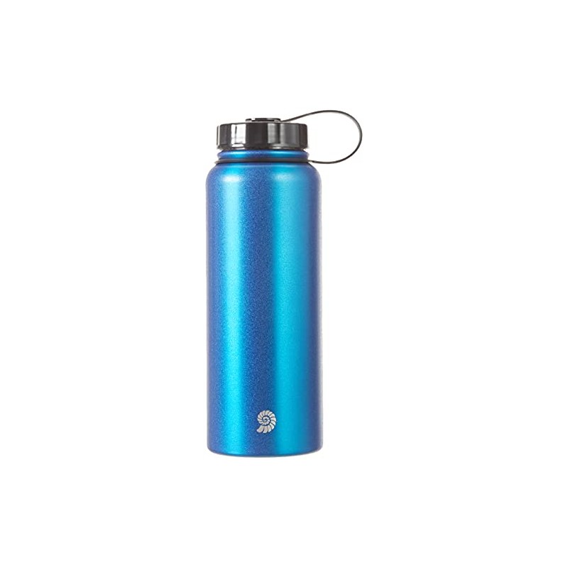 Origin Outdoors Unisex - Adult WH-Stainless Steel Water Bottle, Blue