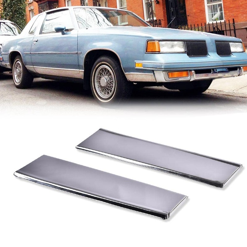 G-PLUS Fender Molding Trim Compatible with 81-88 Oldsmobile Cutlass Supreme/Salon,Front