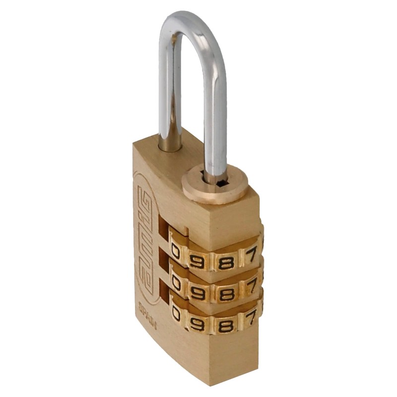 Amig - Combination Padlock Model 42 | 3-Digit Security for