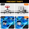 PATIKIL Outdoor Faucet Lock Gate Valve Locking Device Prevent Water