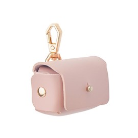 SUPERFINDINGS Pink Dog Ring Holder Leather Wedding Ring Cushion Box for Pet Ring Carrier Cushion for Dog Collar Wedding Ring Bag Gift for Wedding Accessories