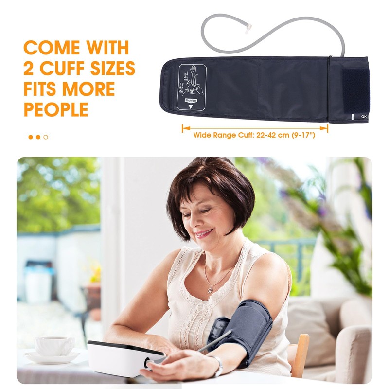 Blood Pressure Machine, Automatic Upper Arm Blood Pressure Monitor with