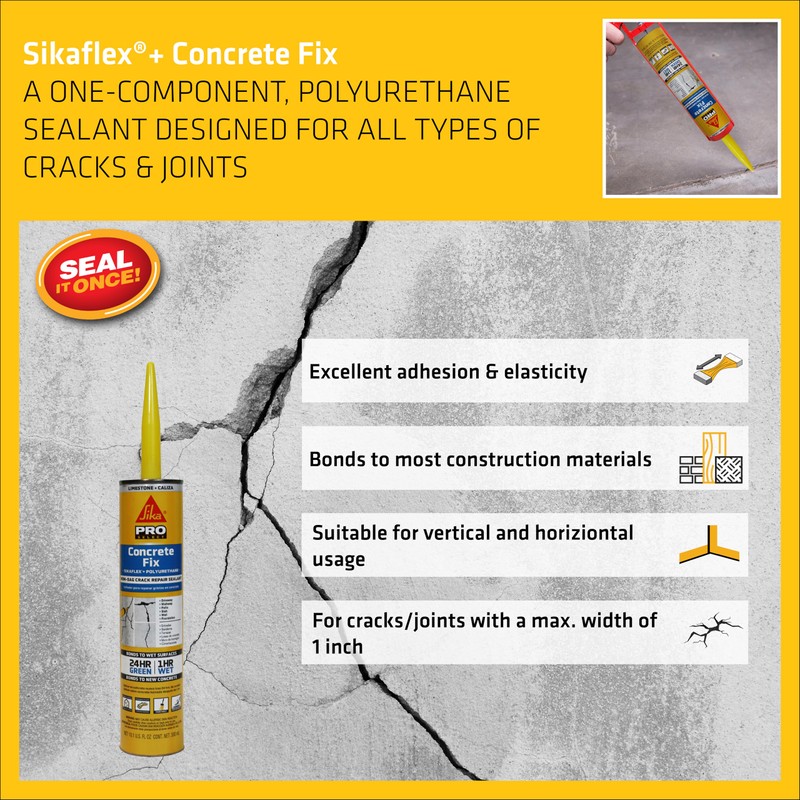 SIKA - Sealant - Sikaflex Concrete Fix - Limestone -
