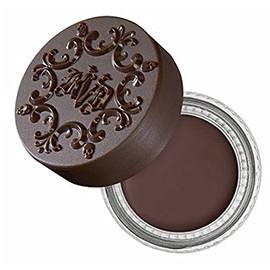 KAT VON D Pomada de larga duración para cejas 24 horas, color marrón medio, para cabello castaño claro a medio