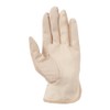 Towa Corporation Leather Gloves Pigskin Upper Nylon 489 L Beige