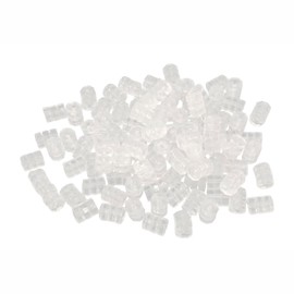 Audiophan Bicycle Cable O Ring Brake Shift Change Wire Scratch Protection Clear 20pcs Set Product Size 8mm x 6mm