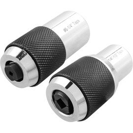 Gasea Adjustable Tap Socket Set, 2Pcs Tap Socket Adapters 3/8" Drive Tap Holder Tapping Socket Threading Tool for Tight Workspaces, Fits Taps #6-1/4" and 1/4"-1/2"