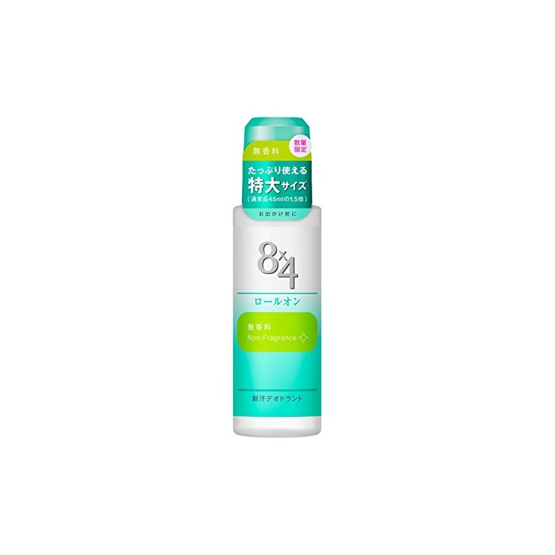 8x4 Roll-on, Unscented, Extra Large, 2.4 fl oz (68 ml),