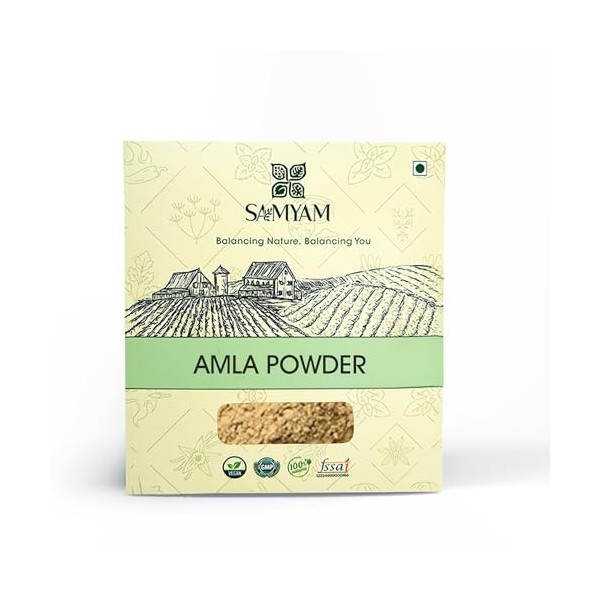 SAMYAM SAMYAM Amla Powder (Phyllanthus emblica) - 200g Pack |
