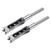 sourcing map 2pcs Square Hole Drill Bit 22mm(7/8) High Carbon