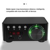 Cordless Home Stereo Amplifier, 100W Dual Channel Amplifier Audio Receiver