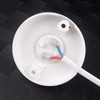 1pcs White Hanging Light Cord E27 Light Bulb Socket to