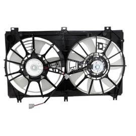 For Lexus IS250 2014 2015 Radiator Air Conditioning Fan Assembly | Dual Fan | 2.5L Engine | Replacement For LX3115131 | 1636350040, 1671131600