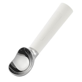 WIOONI Electric Heated Ice Cream Scoop, Stainless Steel Ice Cream Spoon, Rechargeable Ice Cream Scoop with LED Display, IP67 Waterproof, Professional for Hard Ice Cream