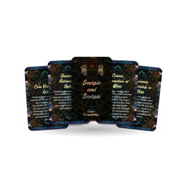 Ibiza Tarot Scorpio and Scorpio - Zodiac Compatibility - Divination Tools - Oracle Cards - Star Sign Compatibility - Horoscope Compatibility Cards