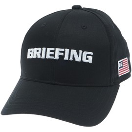 Briefing Brg251m94 Men's Golf Cap, Black, Free size