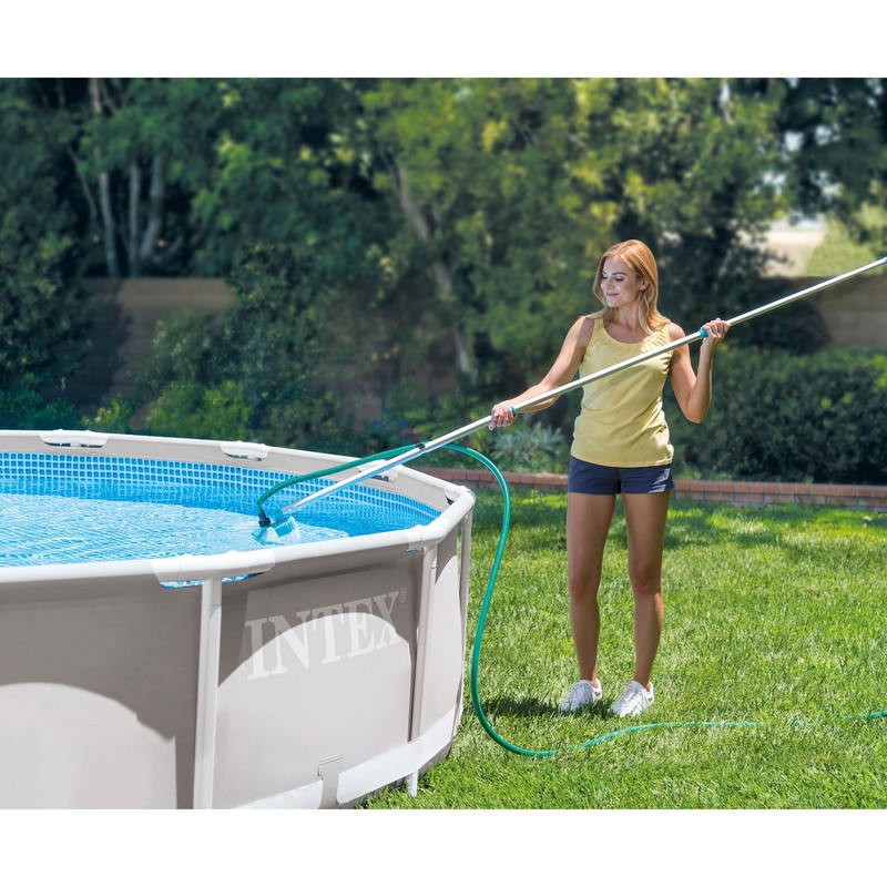 Intex 28002E Cleaning Maintenance Swimming Pool Kit with Vacuum, Surface