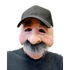 Zagone Studios Skeeter, Character Half Mask, Funny Old Man with