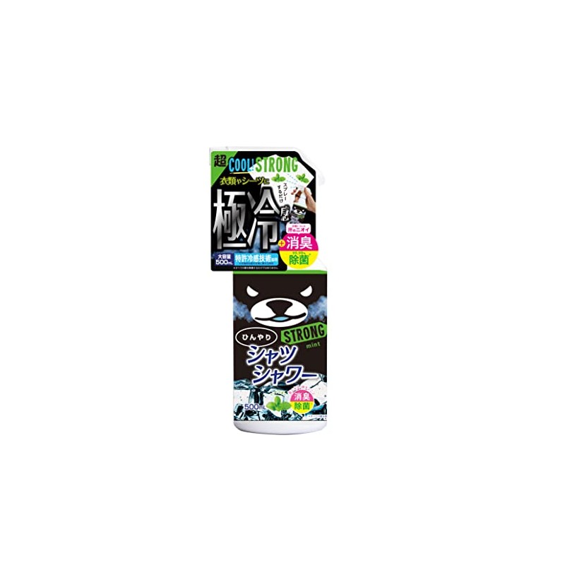 Tokiwa Shokai Cool Shirt Shower Strong, Mint Scent, 16.9 fl