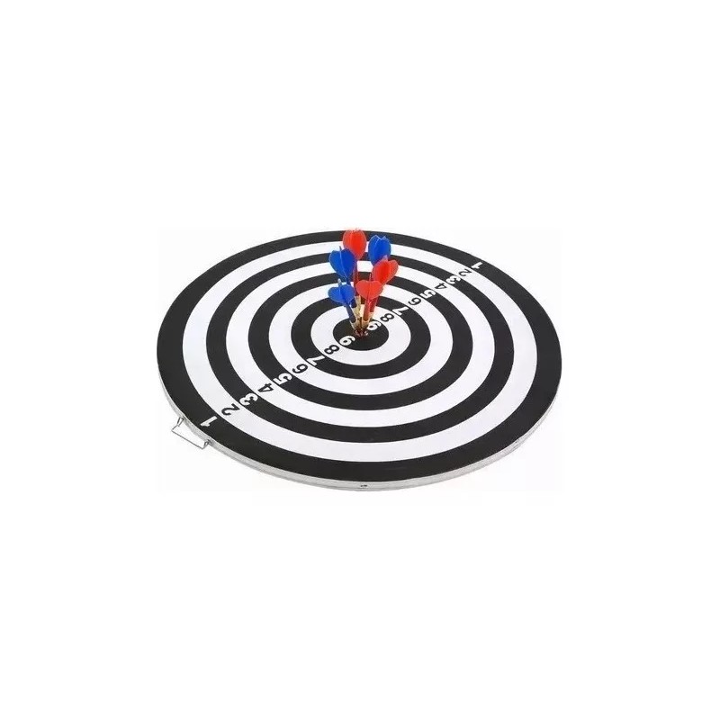 Kwalux Tiro Al Blanco Diana 6 Dardos Doble Cara 40.5cm