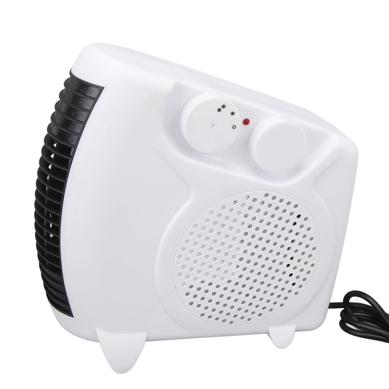 Portable Fan Heater Quick Heating Adjustable Temperature Mini Space Heater