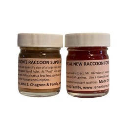 Special 2 Lenon Raccoon Lures 1 oz Jars