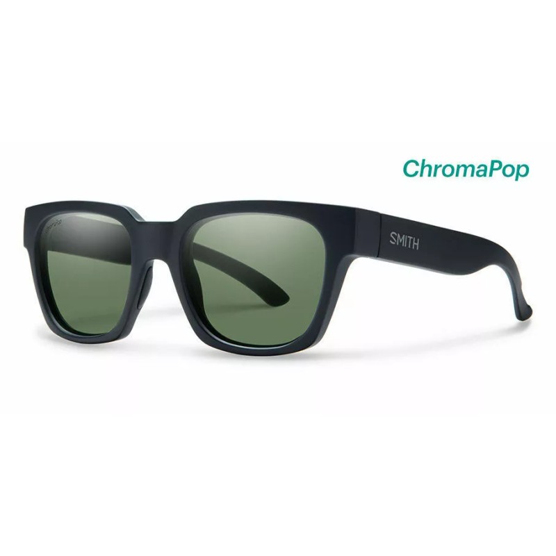 SMITH OPTICS Comstock Sunglasses - ChromaPop Polarized - MatteBlack/GrayGreenCPPolar