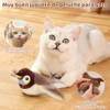 Juguetes Interactivos para Gatos, Juguetes de Simulación de Pájaro Aleteando,