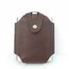 Flask With Leather Belt Holder (Brown)