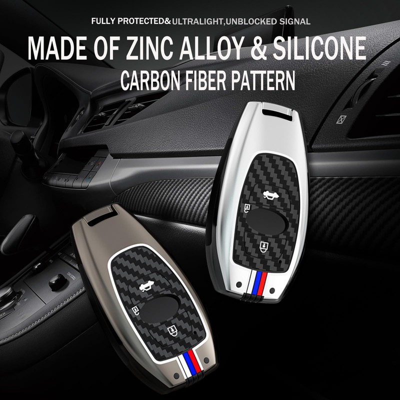 HIBEYO Key Fob Cover Compatible with Subaru Outback Ascent Forester