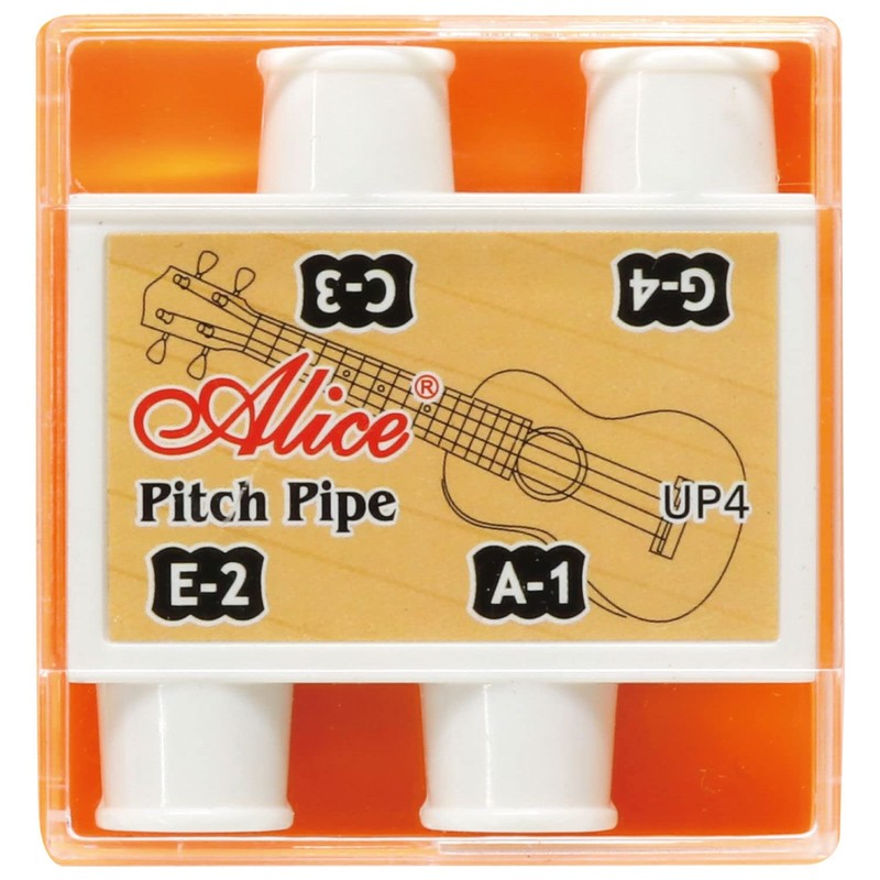 Alice A002C Ukulele Tone Whistle, Pitchpipe, 1A-2E-3C-4G