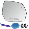 EAP Passenger Side Mirror Glass Compatible with Lincoln Aviator 2020-2026,