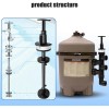 for Pentair FNS and FNS Plus Push Pull Backwash Valve