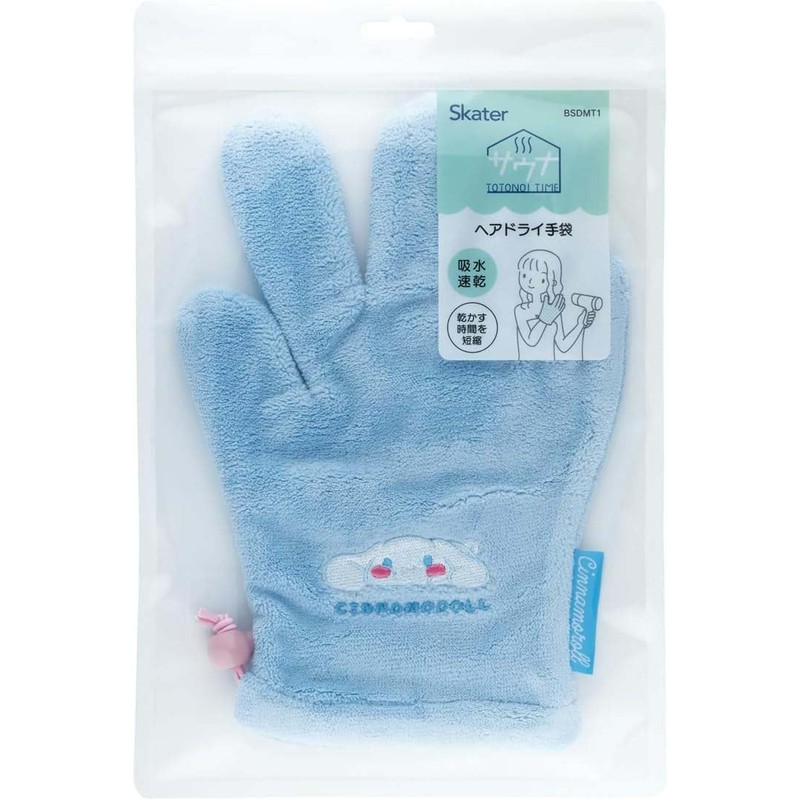 Skater BSDMT1-A Absorbent Quick-Drying Hair Dry Glove, 10.2 inches (26