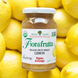 Rigoni di Asiago Fiordifrutta Organic Fruit Spread, Lemon, 6 Count