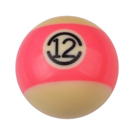 Mavota Pool Ball Shift Knobs Pink 12 Gear Shift Knob Round Billiard Ball Shifting Lever Fit Most Automatic Manual Car Tuck Transmission Vehicle, W01A12, Pink 12