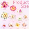 18 PCS Flower Hair Clips Rose Hair Accessories Boho Floral