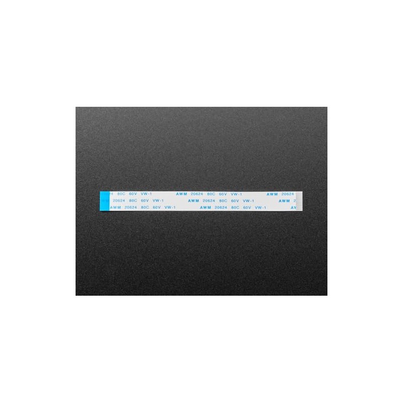 Adafruit EYESPI Cable, 18-pin, 100 mm, Flex PCB (FPC) Type
